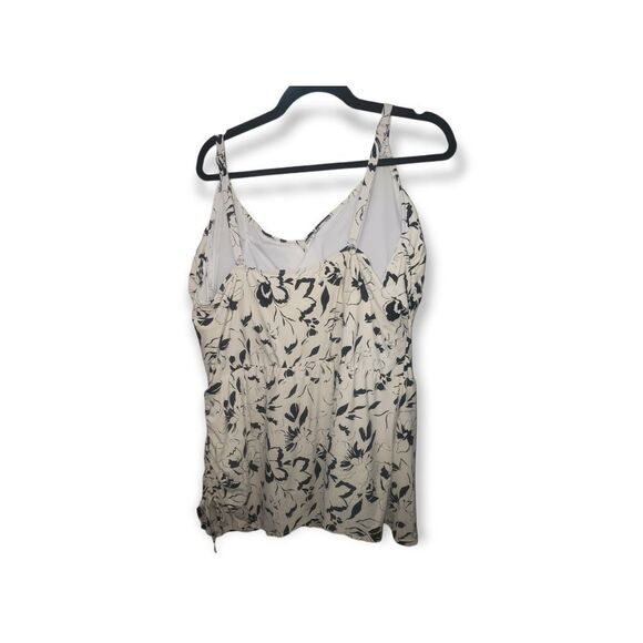 Sonnet Shorts Floral One Piece Swimwear with Skirt attached 24W - Picture 2 of 6